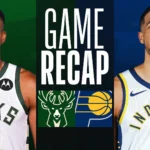 pacers vs milwaukee bucks match player stats